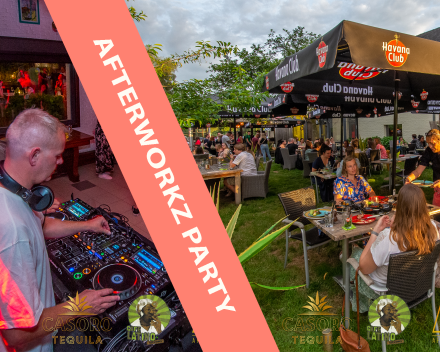 Kom naar de afterworkz party in café Latino te Lier