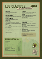 Menu & Drank