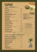 Menu Tapas